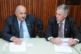 Entrevista Coletiva na Sala de Imprensa