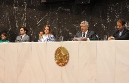 Reunião Especial - entrega do Titulo de Cidadão Honorário de Minas Gerais ao Sr. José Mário Caprioli dos Santos