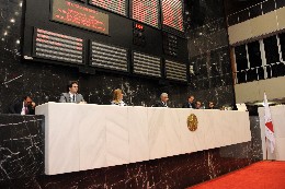 Reunião Especial - entrega do Titulo de Cidadão Honorário de Minas Gerais ao Sr. José Mário Caprioli dos Santos