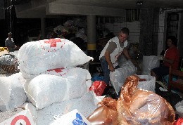 Campanha Assembleia Solidária - entrega do segundo lote de donativos
