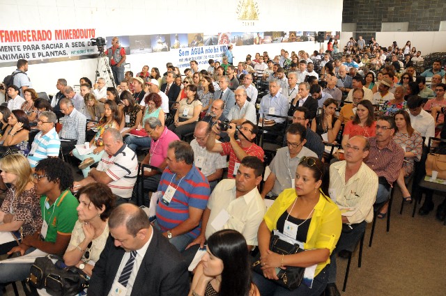 Na manhã desta quarta (30), as palestras trataram da gestão dos recursos hídricos e dos instrumentos econômicos disponíveis