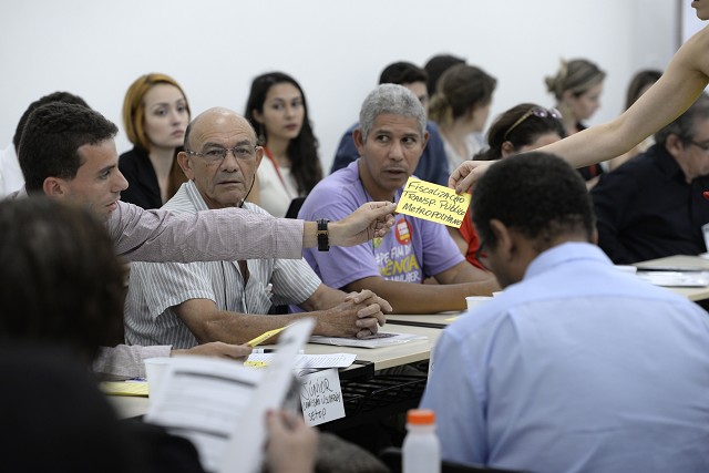 Grupos de trabalho fizeram sugestões para o PPAG 2017
