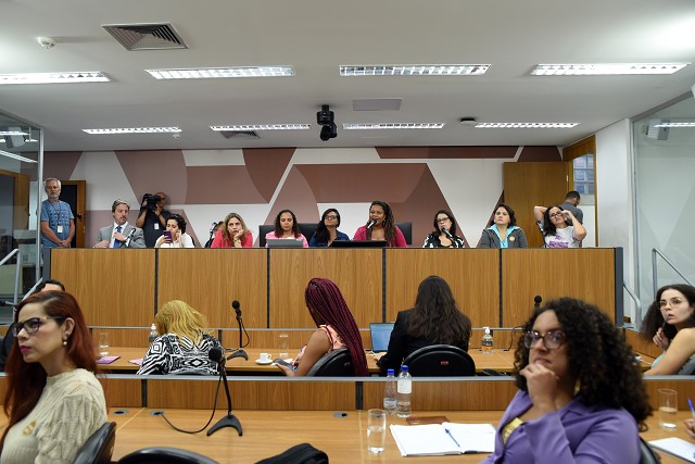 Comissão de Defesa dos Direitos da Mulher - debate sobre os fatores de exclusão das mulheres na política