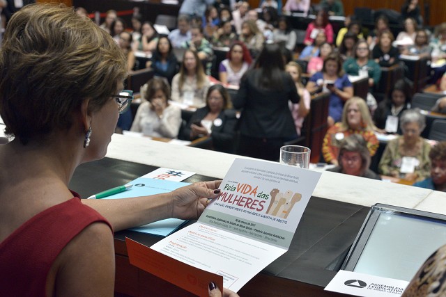 Marília Campos reforça a importância da mobilização popular no Dia Internacional da Mulher - Arquivo ALMG