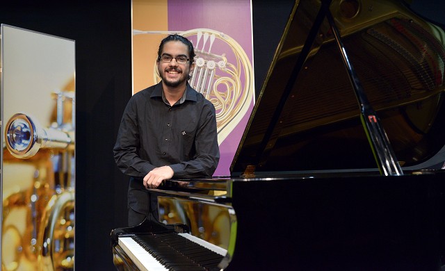 Otávio Lamounier integra o Grupo Experimental de Ópera da Escola de Música da Uemg - Arquivo ALMG