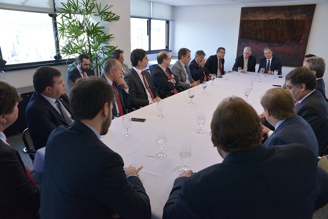 Reunião da Mesa da ALMG com presidentes de comissões e líderes de bancadas - Arquivo ALMG