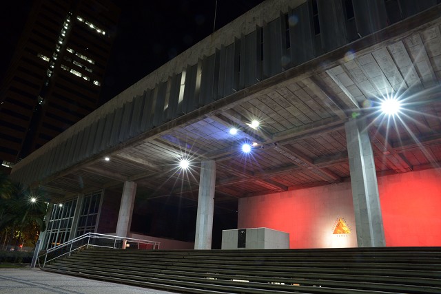 Assembleia ficará iluminada até 9 de dezembro, em alusão à campanha de prevenção à infecção ao vírus do HIV - Arquivo ALMG