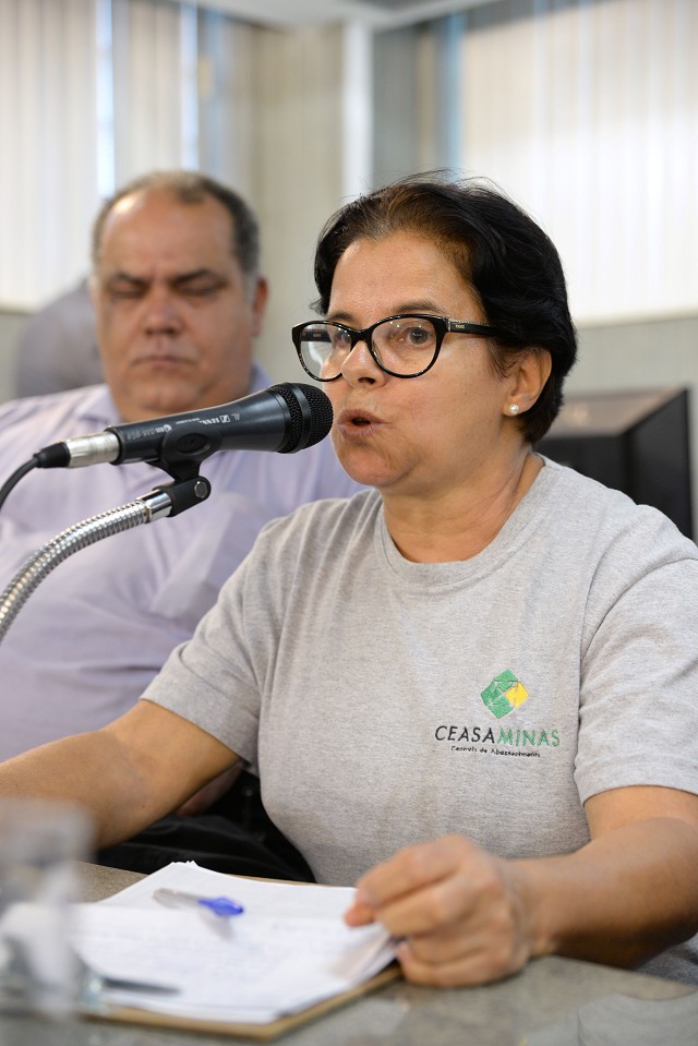 Maria Aparecida contou que a Ceasa congrega mais de 2 mil produtores