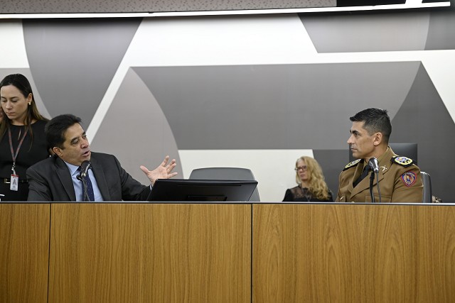 Comissão de Segurança Pública - debate sobre diárias de policiais militares