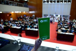 Votação de propostas do Parlamento Jovem aconteceu no Plenário da Assembleia de Minas