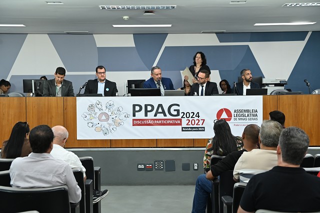 Comissões de Fiscalização Financeira e Orçamentária e de Participação Popular - discussão participativa do PPAG