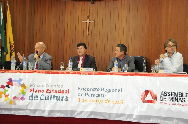 Fórum Técnico Plano Estadual de Cultura - Encontro Regional de Paracatu (tarde)