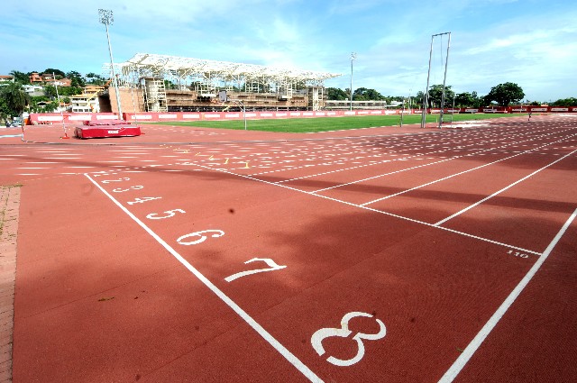 A pista de atletismo já está concluída - Arquivo ALMG