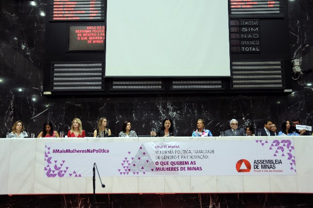 Primeiro painel abordou Igualdade de gênero e reforma política: Um diálogo comparado sobre a construção da igualdade política