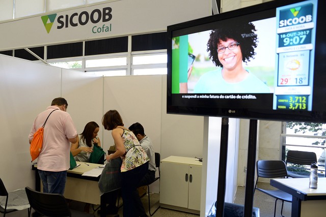 16ª Semana do Servidor - Estande da Sicoob Cofal