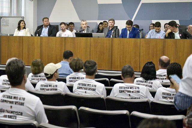 Comissão de Participação Popular - debate sobre estadualização de estrada no Triângulo