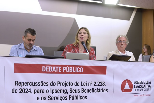 Debate público - Repercussões do Projeto de Lei 2.238/24 para o Ipsemg, seus beneficiários e os serviços públicos (tarde)