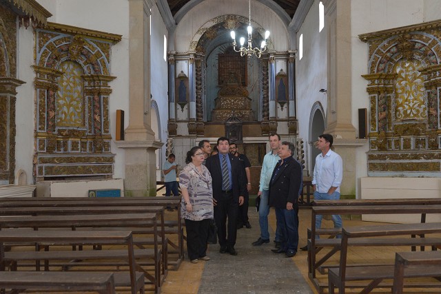 Comissão de Cultura - visita à Igreja Matriz de Santo Antônio em Glaura