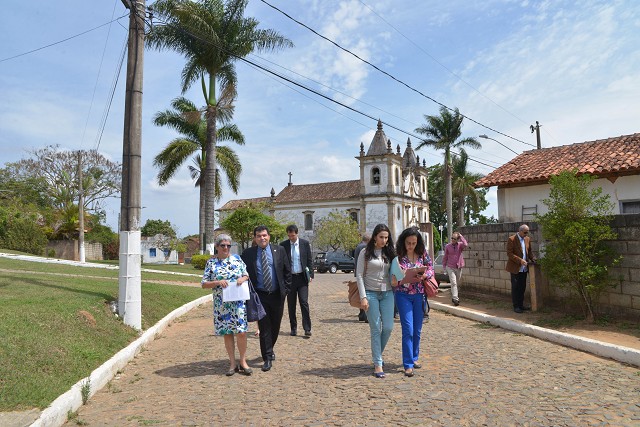 Comissão de Cultura - visita à Igreja Matriz de Santo Antônio em Glaura