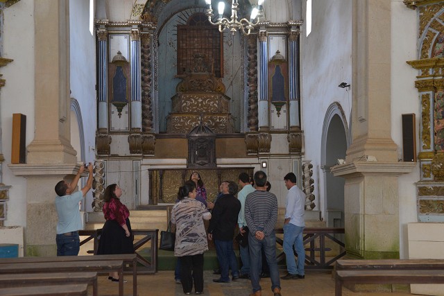 Comissão de Cultura - visita à Igreja Matriz de Santo Antônio em Glaura