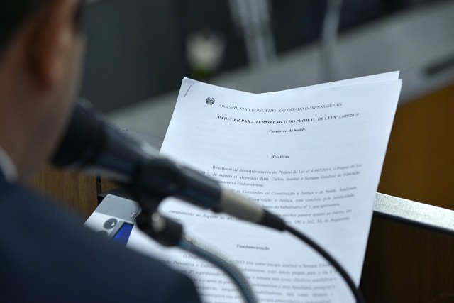 Comissão de Saúde - análise de proposições