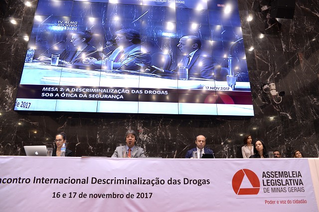 O criminologista participou de painel sobre a descriminalização das drogas sob a ótica da segurança