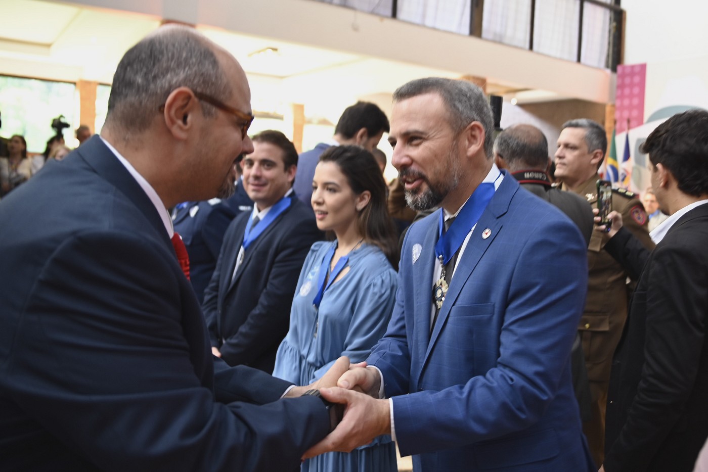 Solenidade de entrega da Medalha Santos Dumont