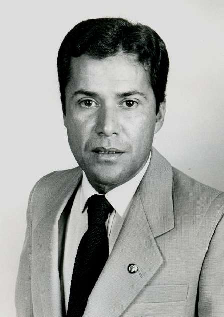 Péricles Ferreira dos Anjos em 1987, quando foi eleito deputado estadual - Arquivo ALMG