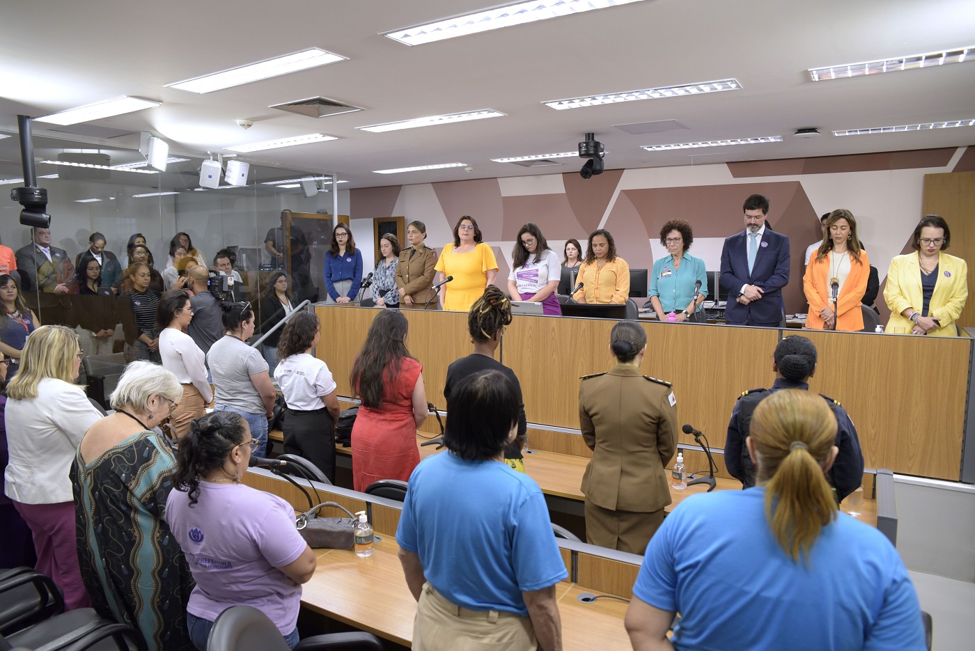 Comissão de Defesa dos Direitos da Mulher - debate sobre o tema feminicídio zero por ocasião da campanha de 21 dias de ativismo pelo fim da violência contra as mulheres