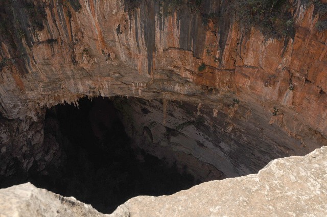 Mirante da Gruta do Janelão, no Parque Nacional Cavernas do Peruaçu