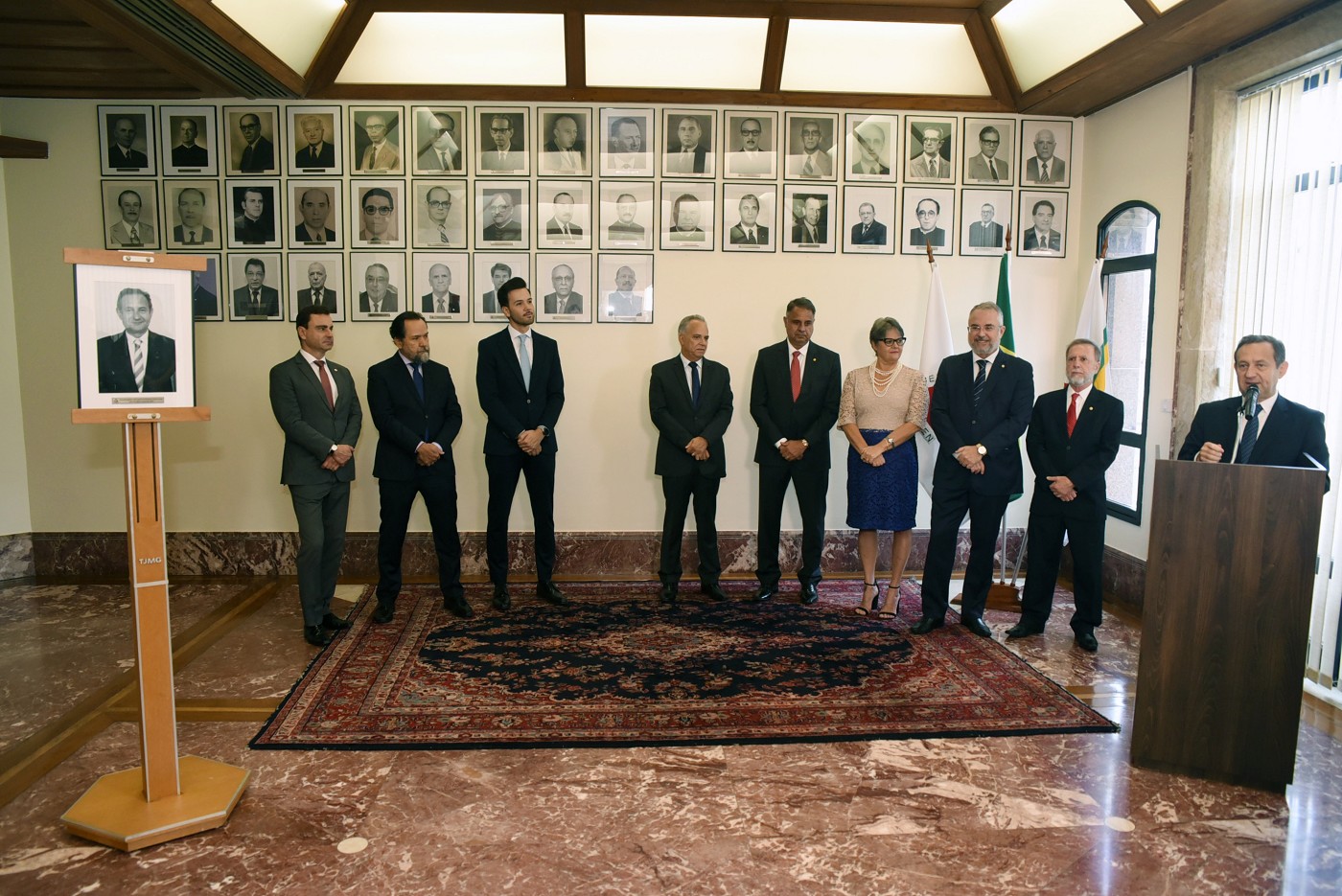 Inauguração de retrato na Corregedoria-Geral de Justiça de Minas Gerais