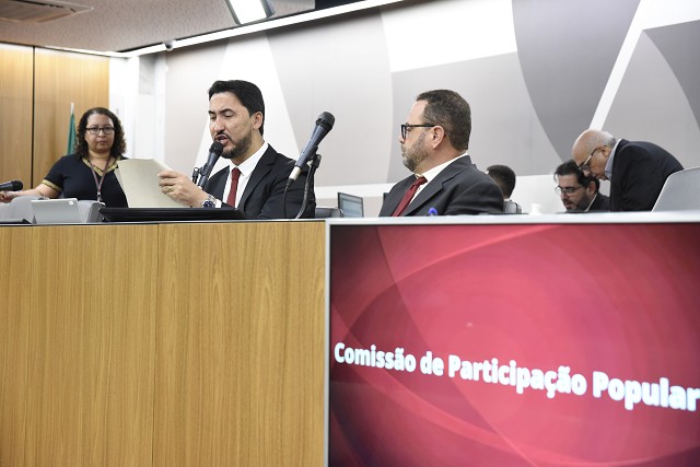 Comissão de Participação Popular - debate sobre o sucateamento do Departamento Nacional de Obras contra as Secas