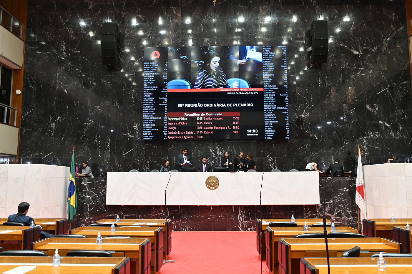 Reunião Ordinária - tarde - análise de proposições