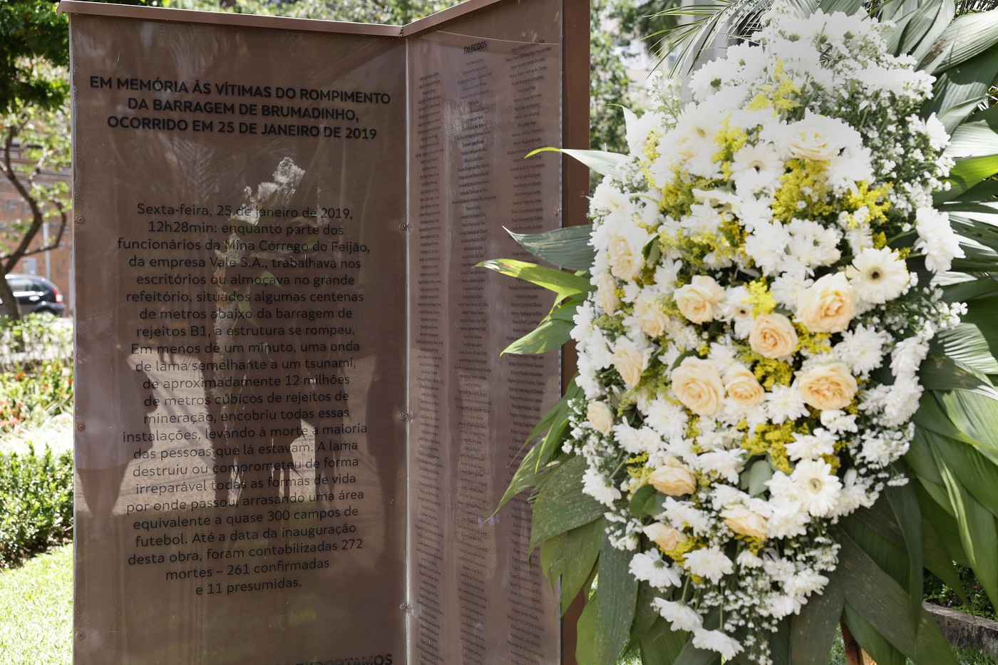 Dia de luto em memória das vítimas do rompimento da barragem de Brumadinho - 6 anos