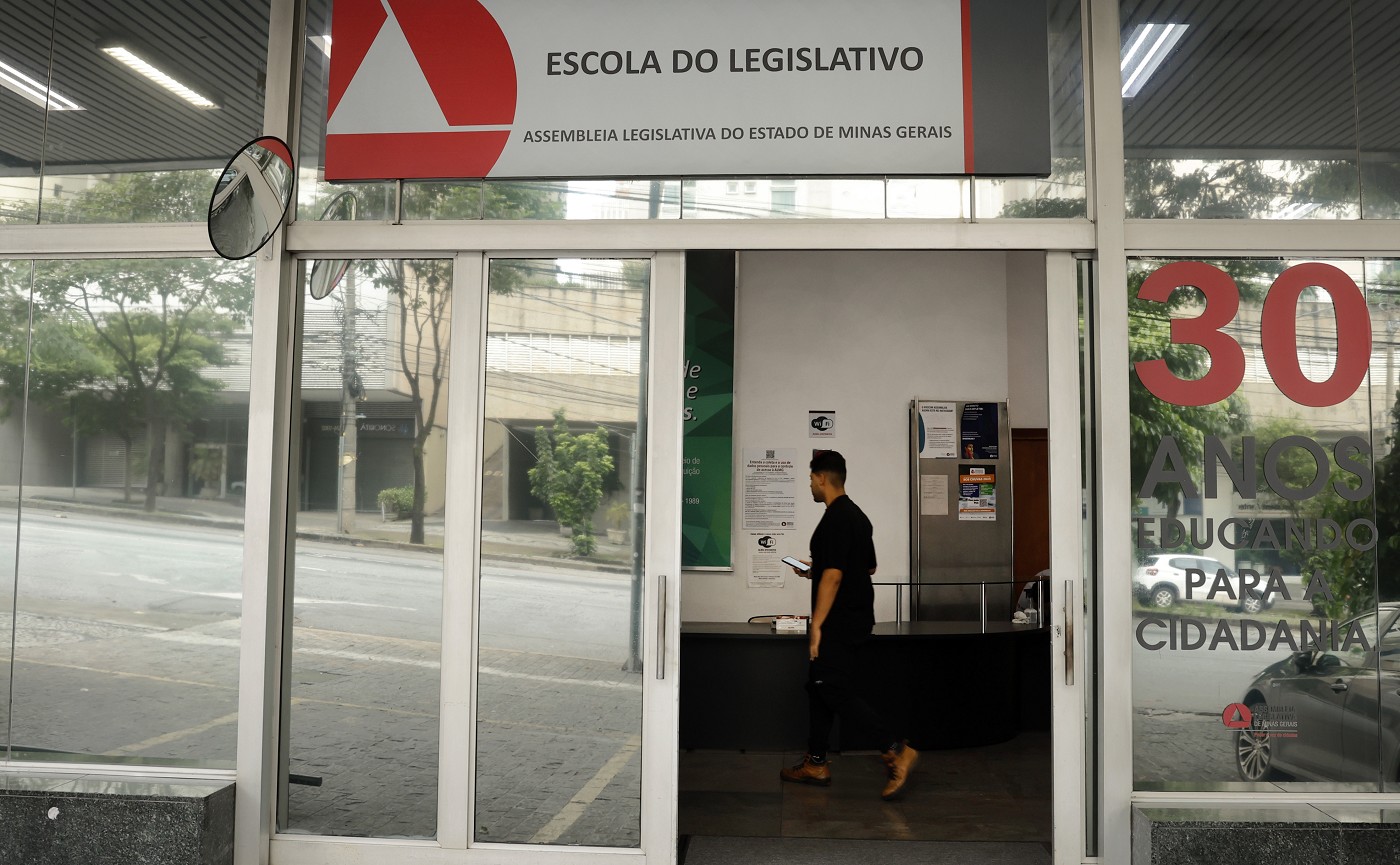 Espaços da ALMG - Fachada da Escola do Legislativo