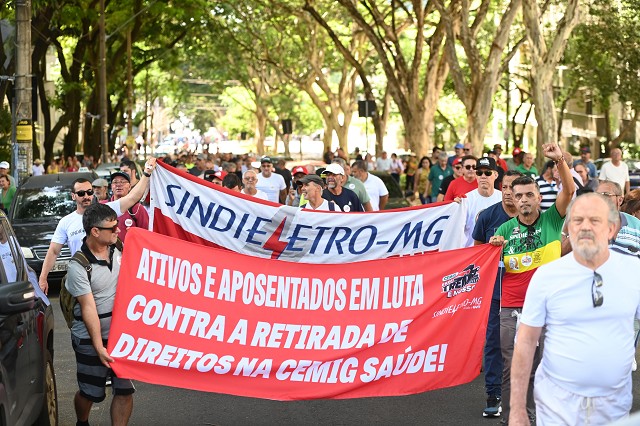 Manifestação do Sindeletro/MG