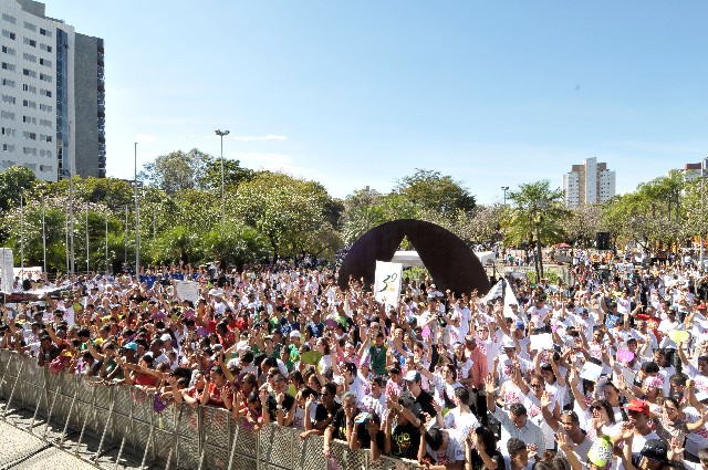 A marcha contra o crack mobilizou centenas de pessoas em junho deste ano – Arquivo/ALMG