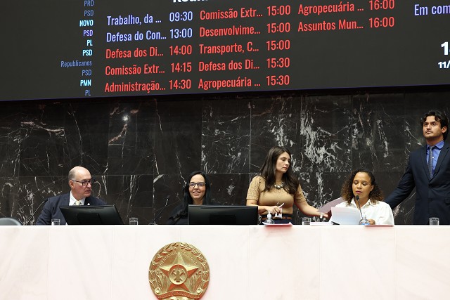 Reunião Ordinária - tarde - análise de proposições