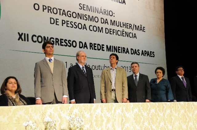 Abertura do congresso contou com a participação do presidente da Assembleia Legislativa de Minas Gerais, deputado Dinis Pinheiro