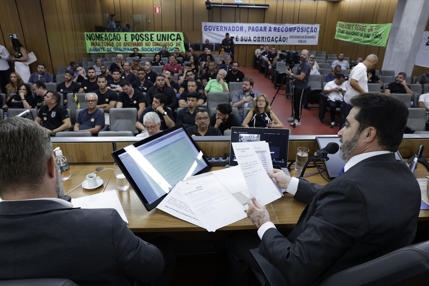 Comissão de Segurança Pública - debate sobre a recomposição salarial de servidores
