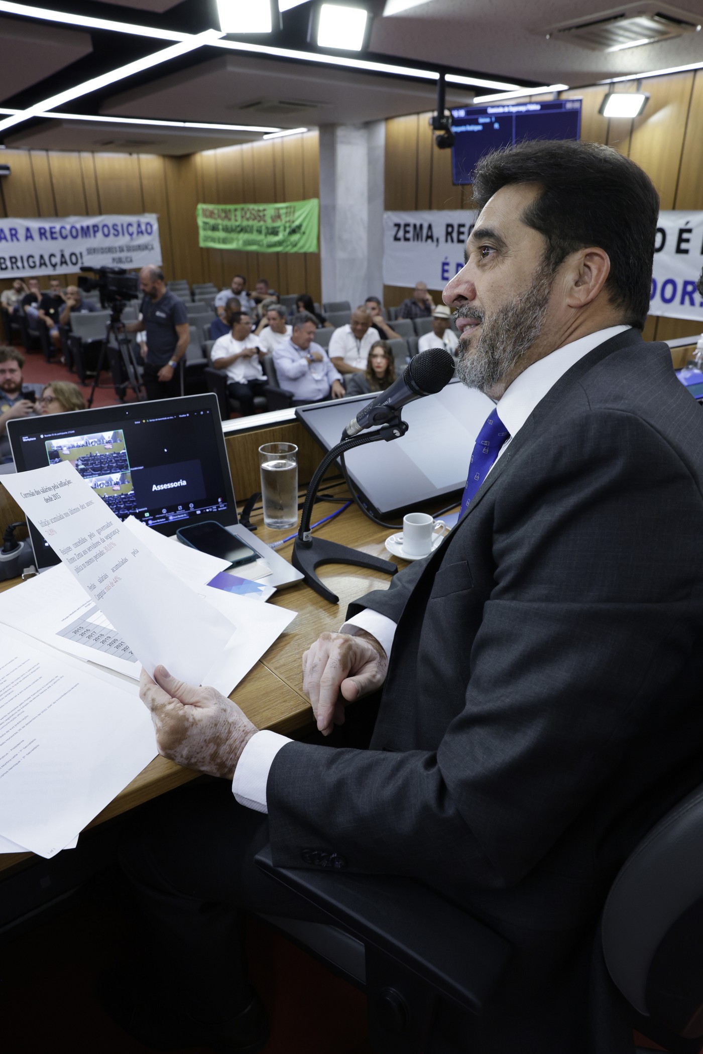 Comissão de Segurança Pública - debate sobre a recomposição salarial de servidores