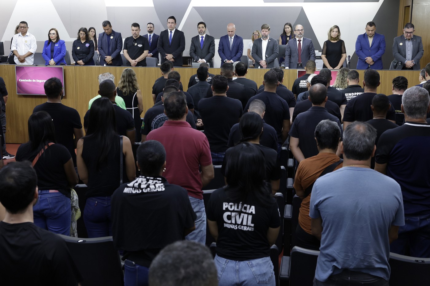 Comissão de Segurança Pública - debate sobre a recomposição salarial de servidores