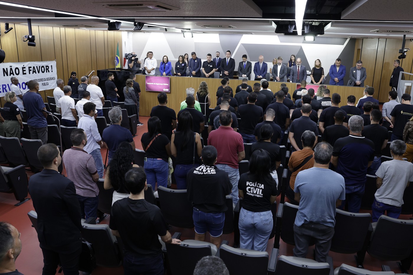 Comissão de Segurança Pública - debate sobre a recomposição salarial de servidores