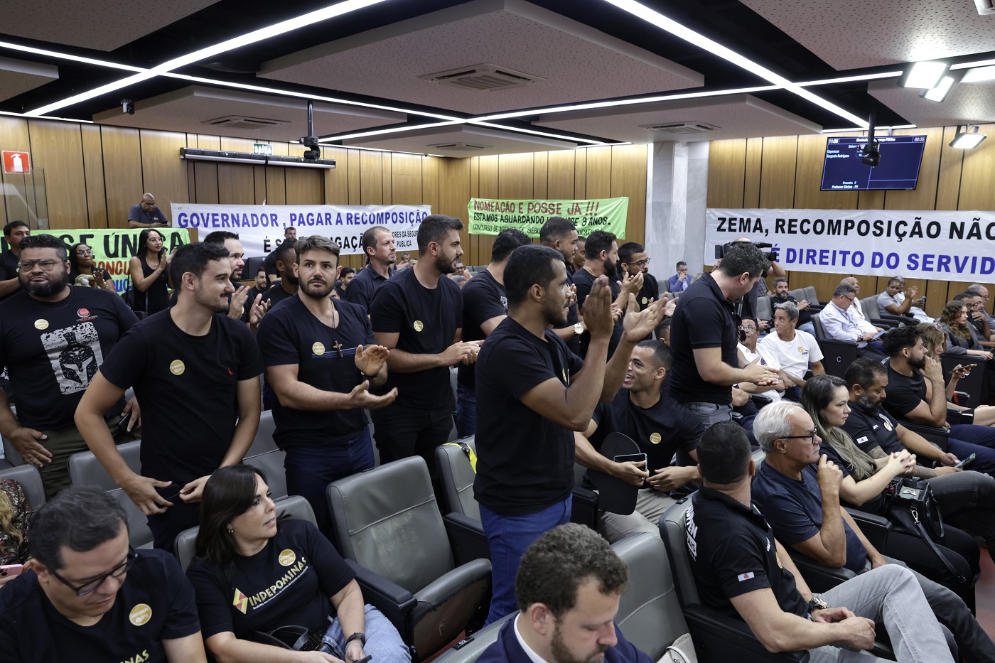 Comissão de Segurança Pública - debate sobre a recomposição salarial de servidores