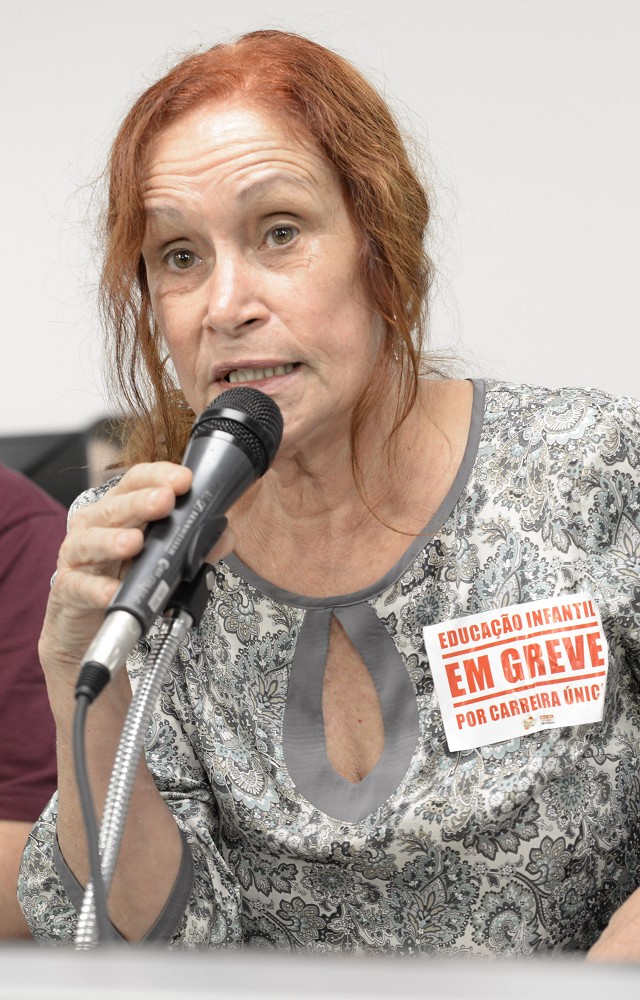Maria da Conceição falou sobre as dificuldade de negociar com a prefeitura