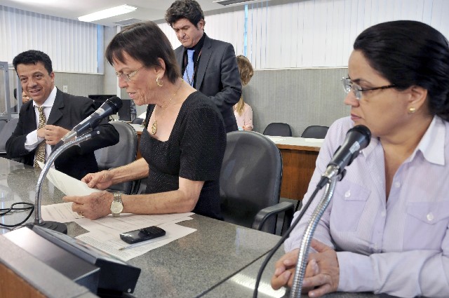 A deputada Maria Tereza Lara e o deputado Wander Borges foram eleitos presidente e vice, respectivamente