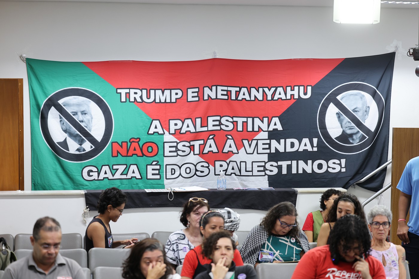 Comissão de Participação Popular - debate sobre o Dia da Terra Palestina