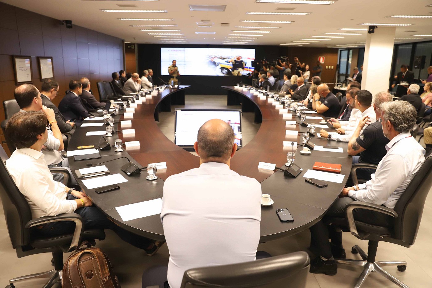 Apresentação de novo protocolo para reforçar segurança em estádios de futebol