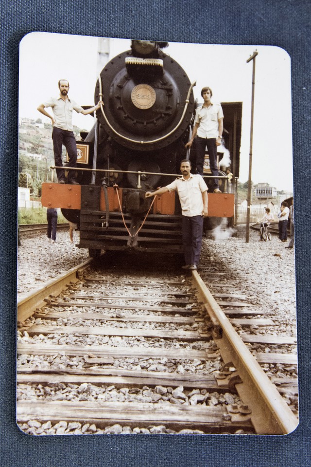 Matéria especial Ferrovias Mineiras - Conselheiro Lafaiete. Foto antiga. Reprodução.