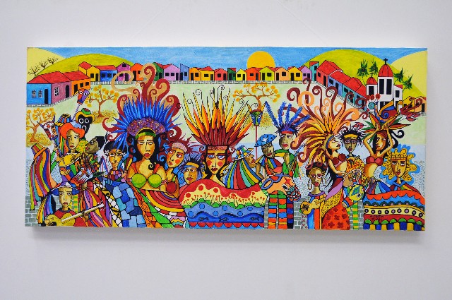 A exposição dos dois artistas mineiros fica na Galeria de Arte da Assembleia até o dia 2 de abril
